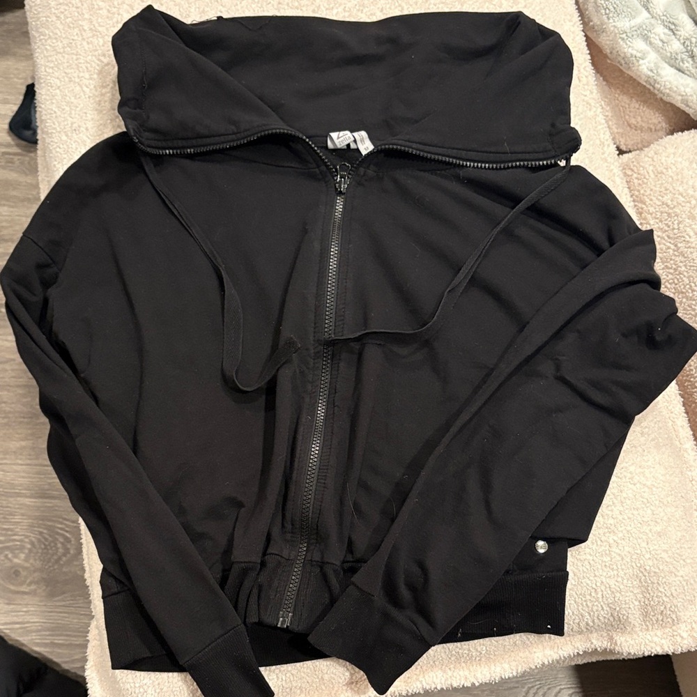 Zella Black Zip-Up Jacket